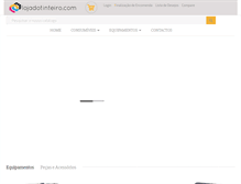 Tablet Screenshot of lojadotinteiro.com